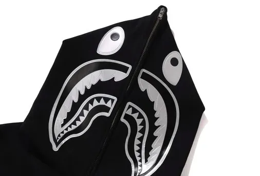 A BATHING APE  |Unisex Street Style Cotton Logo Hoodies