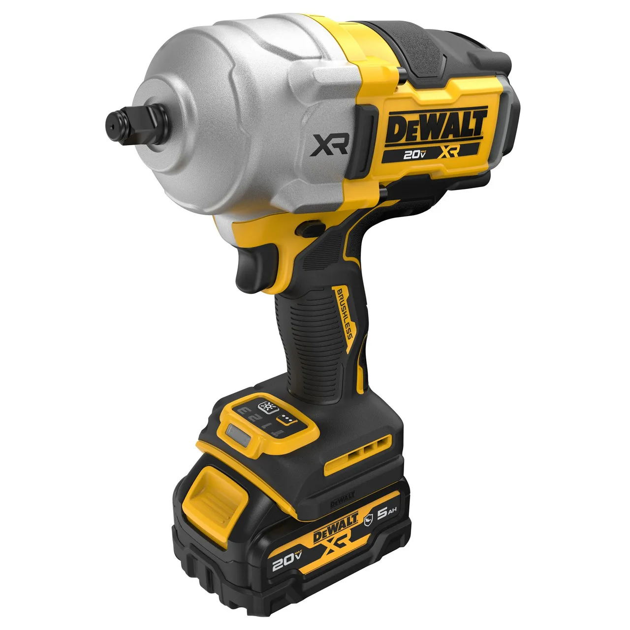 DEWALT DCF961GP1 - 20V Max XR Brushless Cordless 1/2 In. High Torque Impact Wrench With Hog Ring Anvil Kit