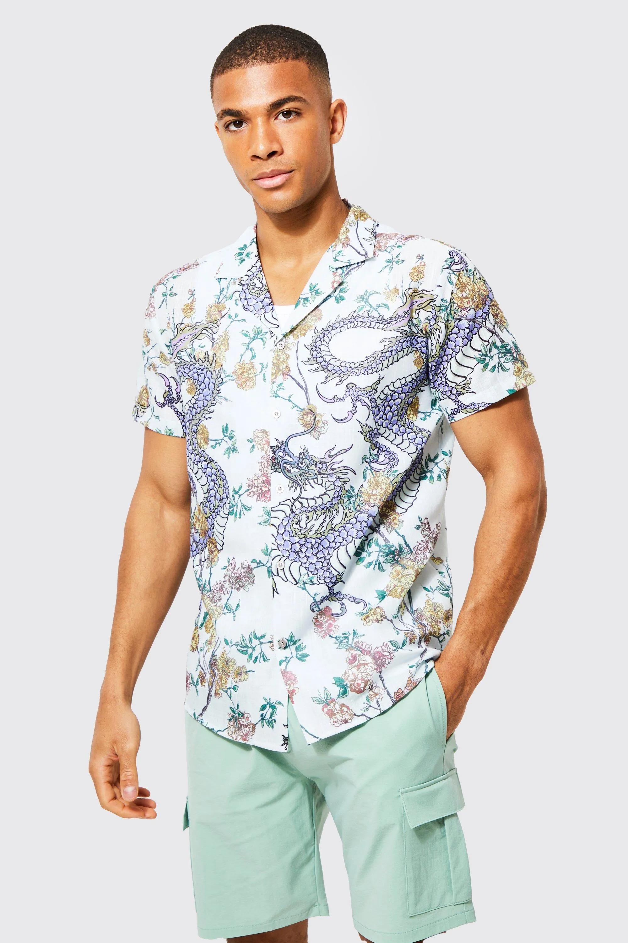 Dragon Slub Revere Shirt
