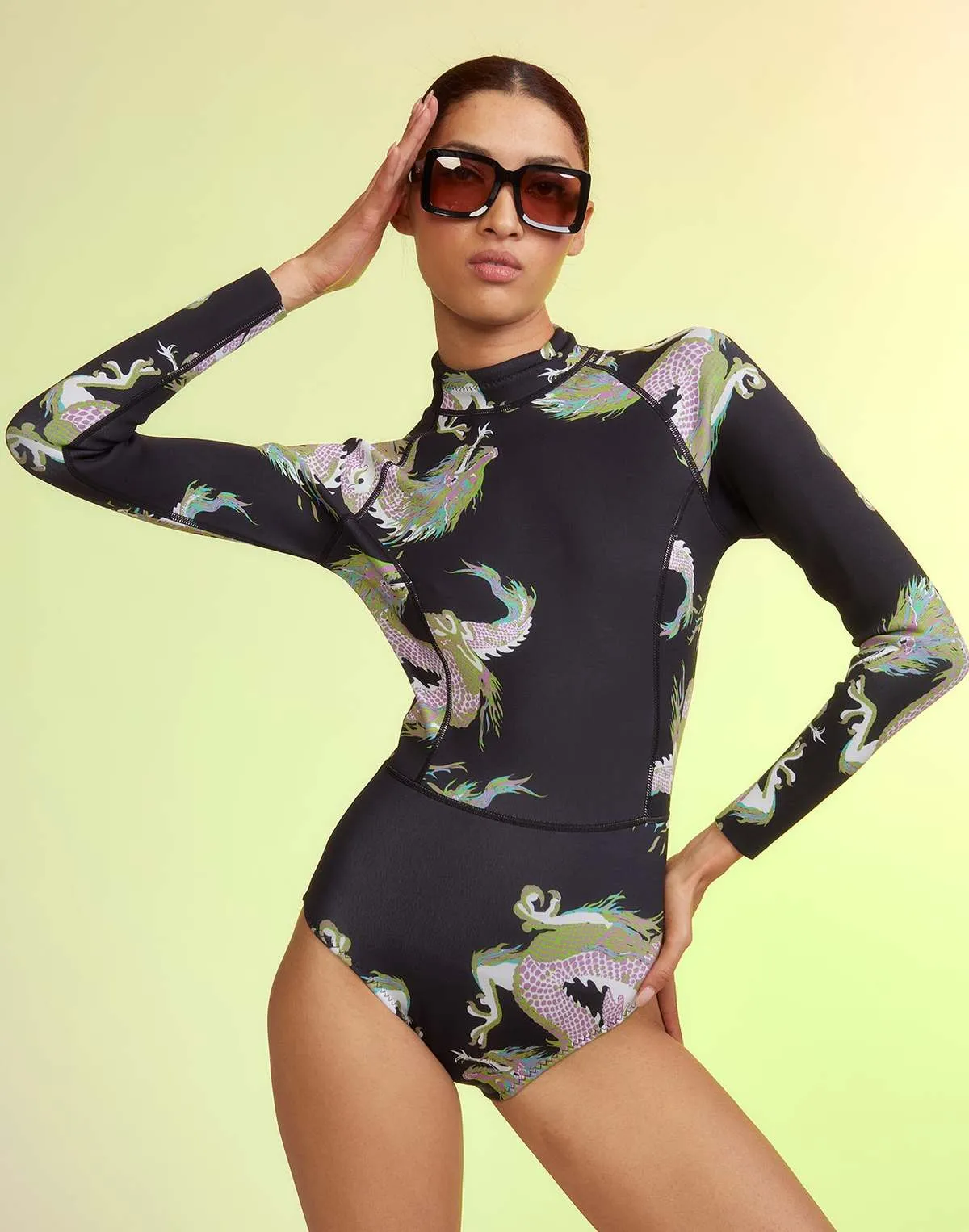 Dragon Wetsuit - Black Multi