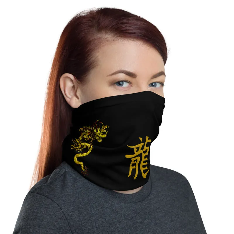 Golden Dragon Neck Gaiter