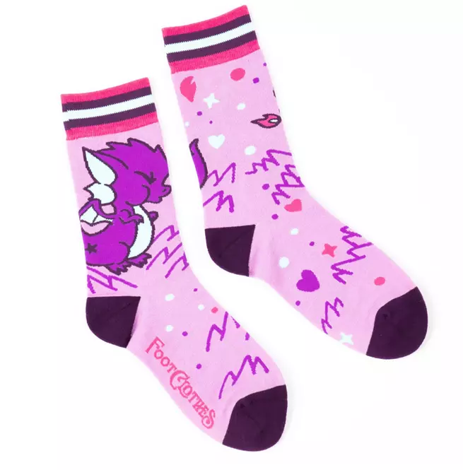 Gothic Men's Cute Dragon Socks