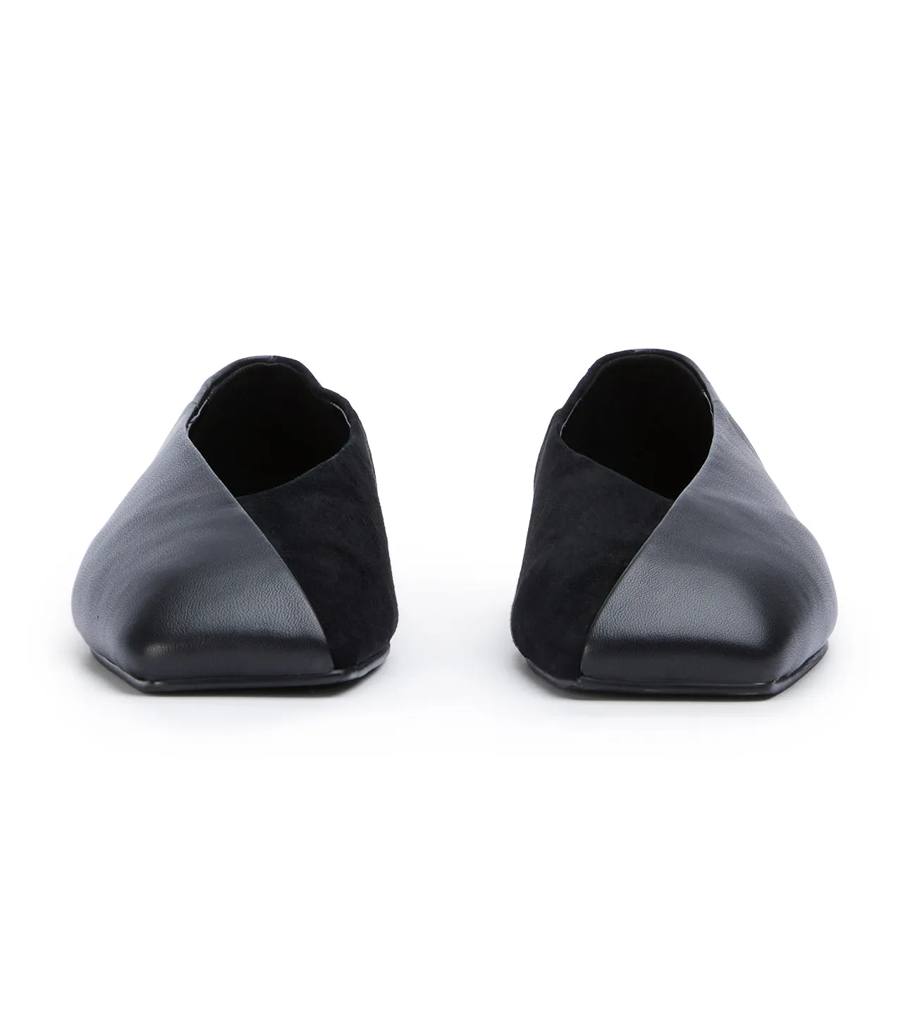 Hanna Black Nappa/Black Suede