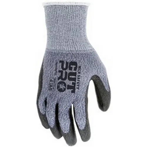 MCR Safety 92745PU Cut Pro 15 Gauge ANSI A4 Cut Resistant Polyurethane Coated Gloves