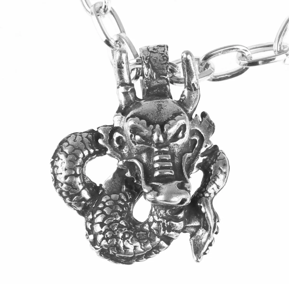Pendant necklace Dragon - PSY945  -  Metal-shop