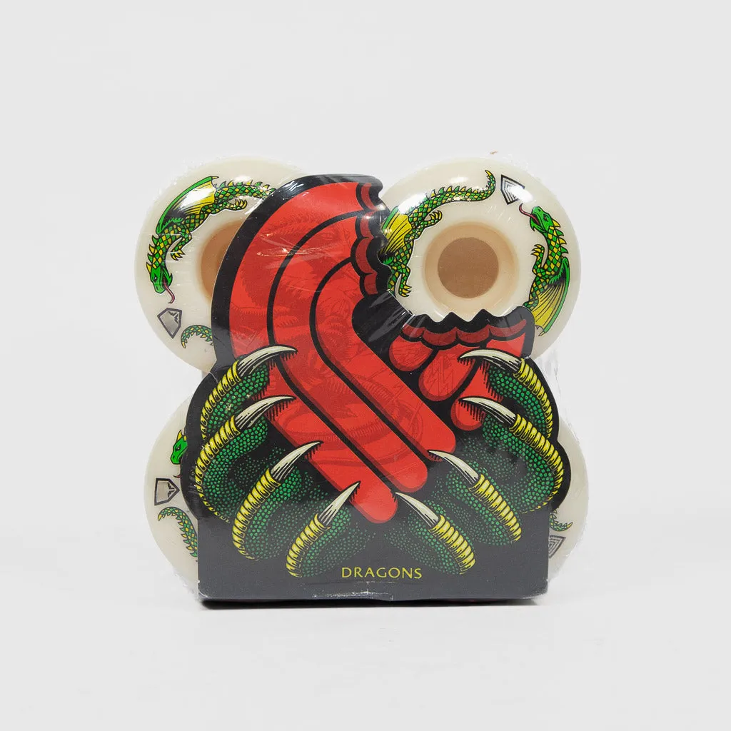 Powell Peralta - 54mm (93a) V1 Standard Dragon Formula Skateboard Wheels