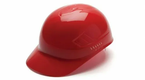 Pyramex Bump Cap HP40020 - Ridgeline - 4-Point Glide Lock Suspension - Red