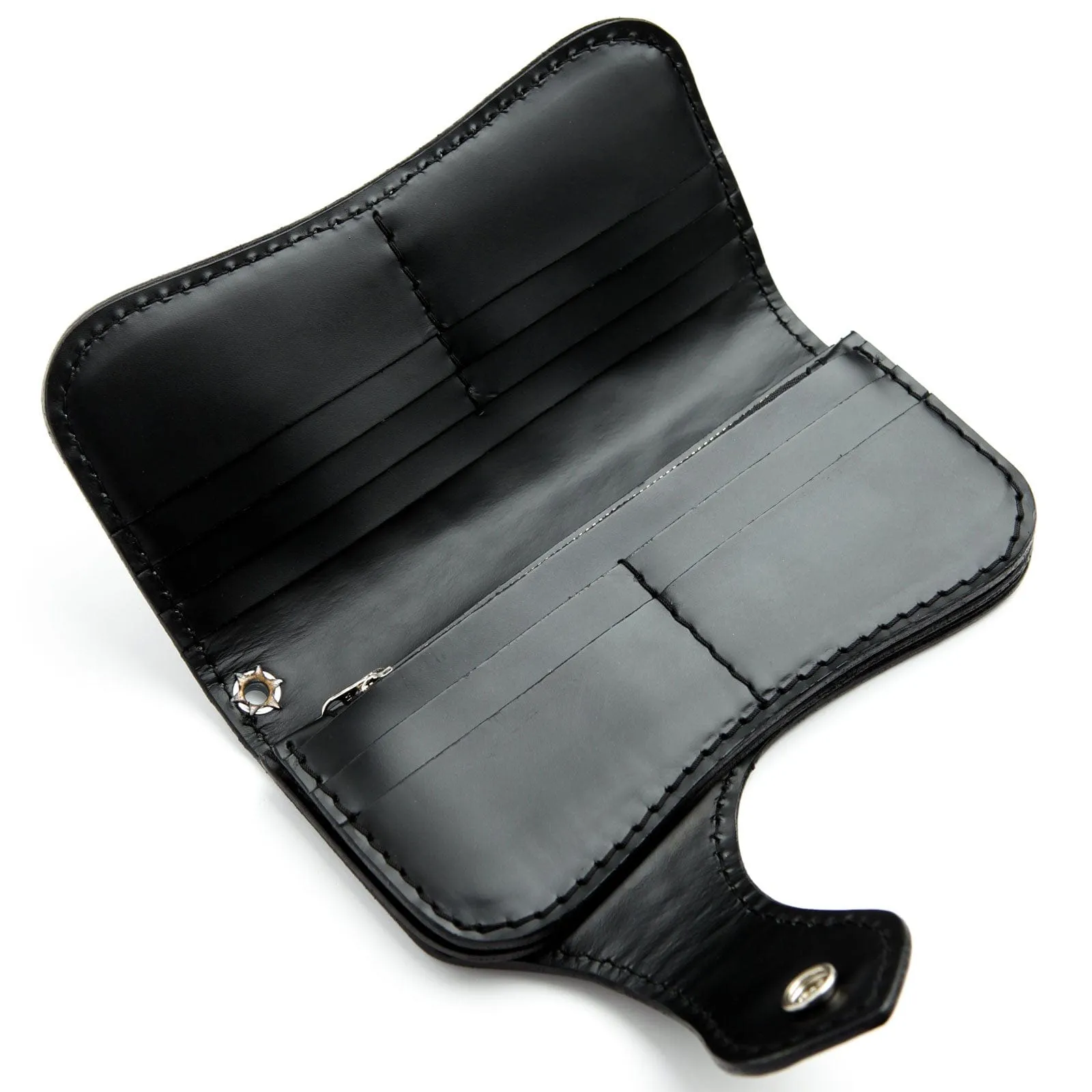 Rider Dragon Genuine Leather Biker Chain Wallet