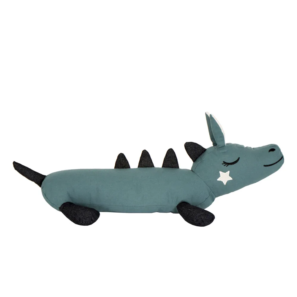 Roommate Mini Dragon Cushion - Sea Grey