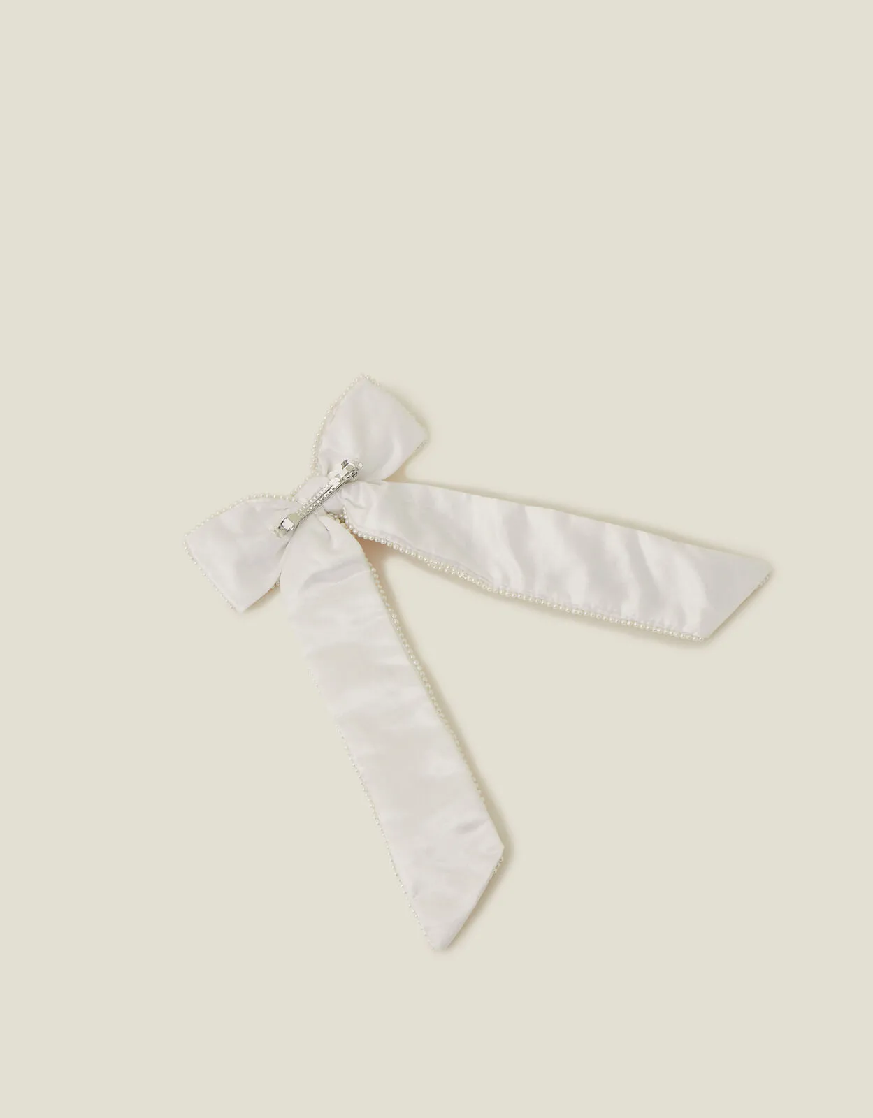 Statement Pearl Hair Bow
